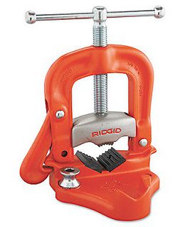 откидные тиски ridgid
