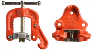 откидные тиски ridgid