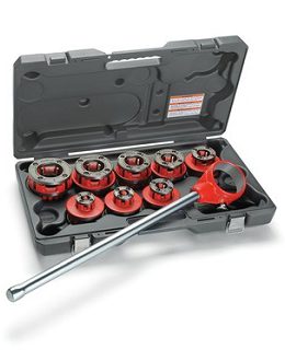 Комплекты наружного резьбонарезного оборудования с трещоточным механизмом