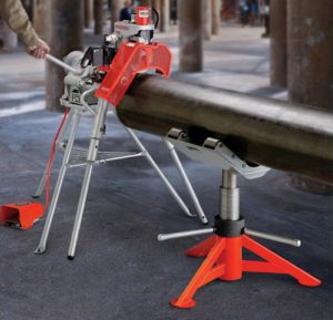 Устройство с приводом для накатки желобков, модель 920 ridgid