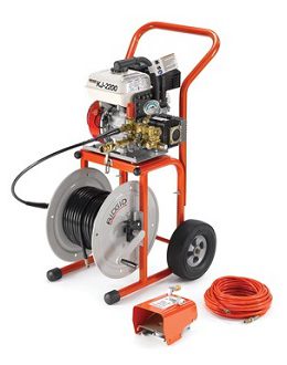 Гидродинамическая прочистная машина KJ-2200 с режимом пульсации