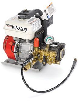 Гидродинамическая прочистная машина KJ-2200 с режимом пульсации