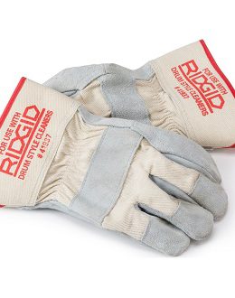 41937 Перчатки RIDGID для чистки канализации, кожаные
